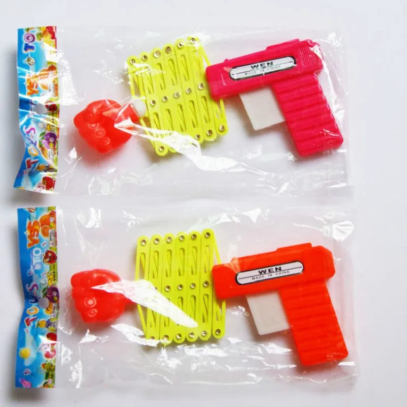 BamPunch – Retractable Fist Shooter Trick Toy Gun Funny Child Prank Toys Kids Plastic Festival Gift for Fun Classic Elastic Telescopic Fist